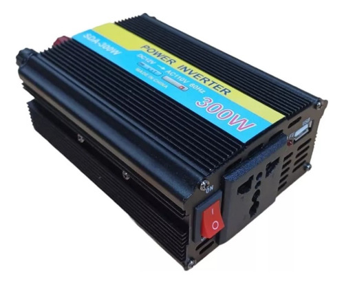 Inversor De Corriente 300w Entrada Dc 12v Salida Ac 110v 