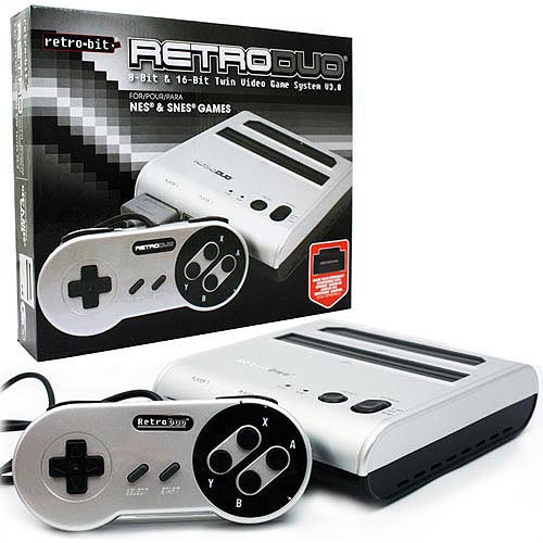 Retro Duo Retro-bit Con Dos Controles Sistema De Video