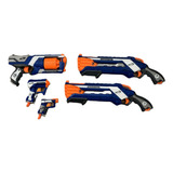 Nerf Set De Pistolas Elite N-strike + 24 Dardos Elite 