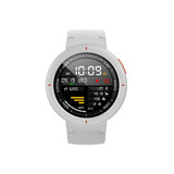 Smartwatch Amazfit Flagship Verge 1.3  Caixa De  Policarbonato Reforçado Com Fibra De Vidro  Moonlight White, Pulseira  Moonlight White De  Silicone E Pc E O Arco  Moonlight White A1811