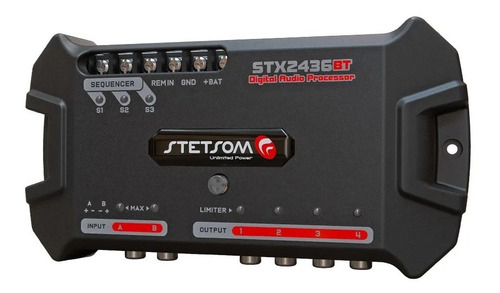 Crossover Digital Bluetooth Stetsom Stx-2436 Equalizador