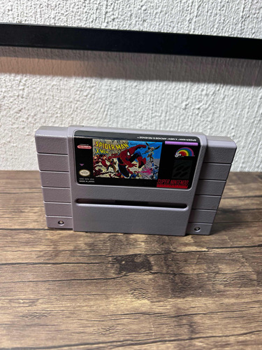 Juego Spiderman X-men Arcade Revenge Cartucho Original Snes