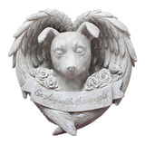 Monumento Para Mascotas, Perro, Gato, Ángel, Ala, Lápida, Re