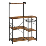 Vasagle Baker's Rack, Soporte Para Microondas Con Cesta De A