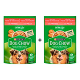 Ração Dog Chow 2 Sachê 100g Alimento Úmido Natural Promoção