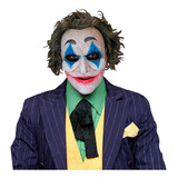 Máscara Joker Guasón Payaso Clown Perfec Fit Disfraz Terror