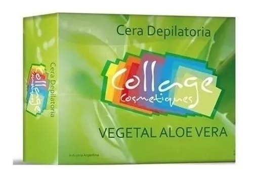 Cera Depilatoria Collage Vegetal Aloe Vera 900gr