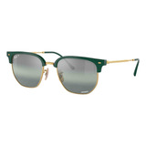 Óculos Solar Ray-ban Rb4416 6655g4 Verde Dourado Rb 4416