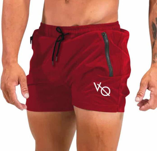 Short Deportivo Gym Playa Elástico Vanquish Fitness V Q    G