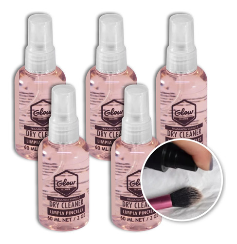 Limpiador De Brochas Pinceles En Seco Cleaner Glow Body Art