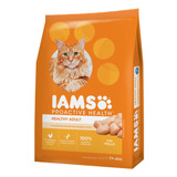 Iams Healthy Adult Para Gato Adulto Sabor Pollo 15 kg