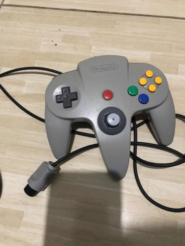 Controle, Joystick Nintendo 64 Cinza - Original