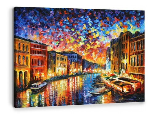 Cuadros Abstractos Tipo Oleo En Canvas Artistíco En Lienzo De L. Afremov Varios Modelos Con Licencia De Reproducción 