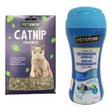 Catnip Hierba Gat + Cristales - Unidad a $6900