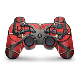 Skin Para Ps3 Controle Adesivo - Modelo 009