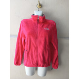 Chamarra Roja Fleece The North Face Talla S  De Mujer-da14