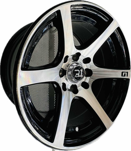 Rines 14x8 4-100 4-114.3 Matiz Chevy Tsuru Mk1 Mk2 Mk3 Negro