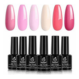 Esmalte De Uñas - Beetles Gel Nail Polish Set - 6 Colors Pin