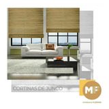 2 Cortinas De Junco De  70x2