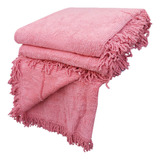 Colcha Queen Size Chenille Estilo Antiga Tradicional Export