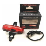 Luz Led Trasera Delantera Bicicleta Dos Colores 6 Func. Usb