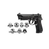 Pistola Co2 12g Municiones 4.5mm Umarex Beretta 92a1 Xchws C