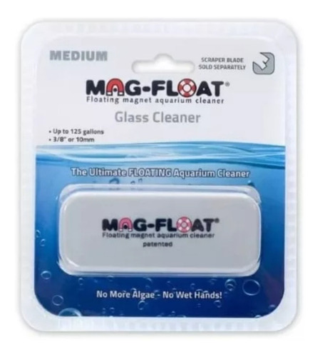 Limpador Magnetico Flutuante P/ Aquario Mag Float Vidro10mm