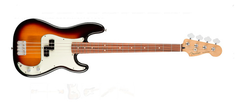 Bajo Fender Player Precision Bass  3-color Sunburst. Pasivo