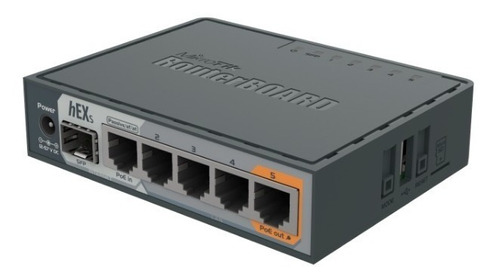 Rb760igs Mikrotik 5 Gigabit Port Dual-core 880mhz Ethernet 