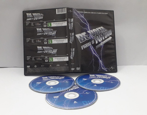 Dvd - De Volta Para O Futuro (trilogia) 1990