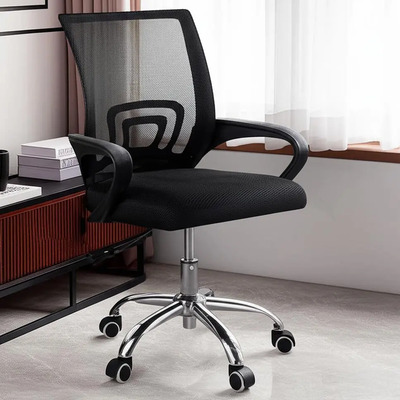 Silla Begônia Mesh Ejecutiva De Oficina Altura Ajustable Color Negro | Meses sin interés