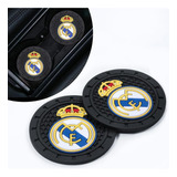 Posavasos Para Coche Real Madrid, Antideslizantes Y De Silic