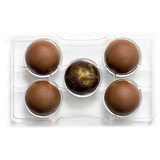 Molde - Decora - Molde Para Chocolate Con Base (policarbonat
