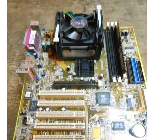 Motherboard Asus P4s8x-x - S478 + Cooler + Micro + Memo 