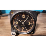 Reloj Antiguo (de Cuerda) De Helicóptero/avioneta Cessna 