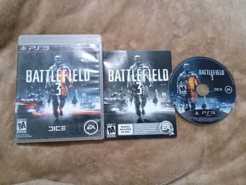 Battlefield 3 Completo Para Play Station 3,excelente Titulo.