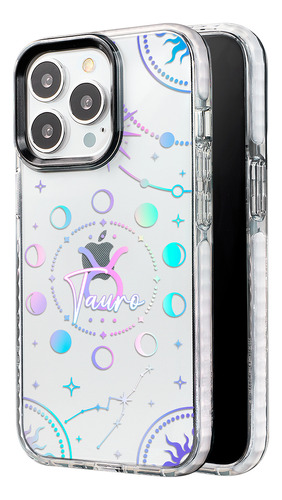 Funda Para iPhone Uso Rudo Mujer Signo Zodiaco Tauro