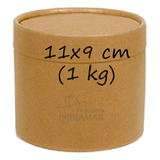 10 Potes Carton Caja Cuñete Dulce De Leche 1 Kg 11x9cm