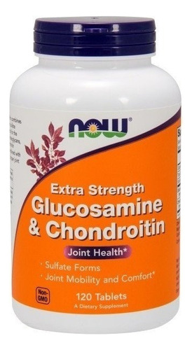 Now Foods | Glucosamine & Chondroitin | 120 Tablets
