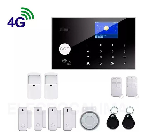 Alarma Para Casa Gsm - Wifi - Inalambrica Sensor Infrarojo