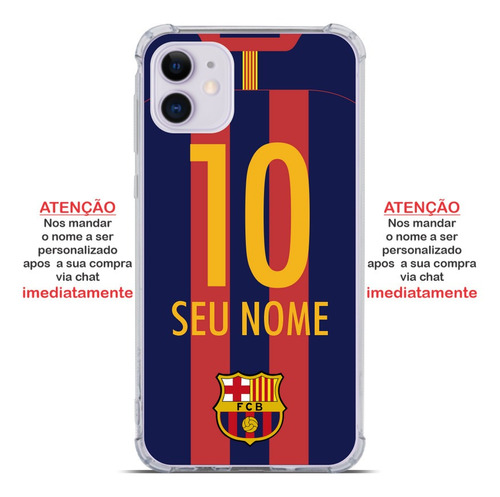 Capinha Barcelona Com Nome