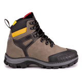 Bota Adventure Resistente Conforto Trabalho Oferta Costurada