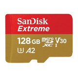 Tarjeta De Memoria Micro Sd Sandisk Extreme 128 Gb 4k 90mb/s