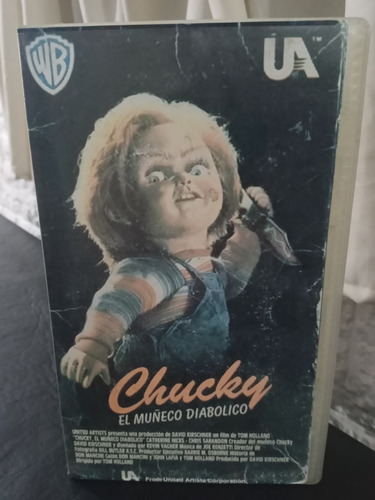 Chucky-childs Plays-tom Holland-vhs-1988