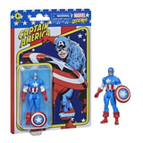 Marvel Legends Retro Capitán América Hasbro Kenner