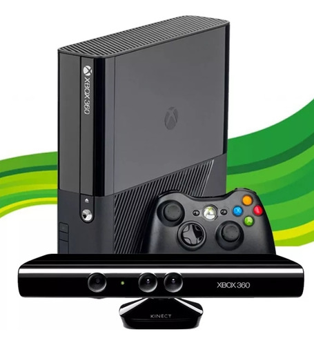 Xbox 360 Slim Com Kinect Completo Original Menor Preço 