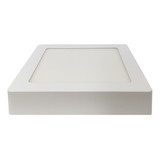 Macroled Panel Plafon Cuadrado Blanco 12w Luz Neutra Color Blanco Neutro