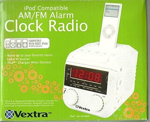 Vextra Am /fm iPod Radio Reloj Compatible