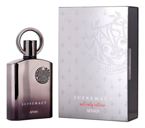 Supremacy Not Only Intense Extrait De Parfum 100ml Afnan Emirados Árabes Unidos Perfume Importado Masculino Novo Original Lacrado Na Caixa