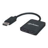 Video Splitter Manhattan 152716 Displayport A 2 Pts Hdmi